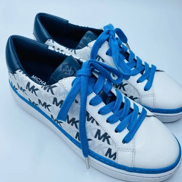 Michael Kors Chapman Lace Up Platform Sneakers Size 11 New without Box Authentic - Picture 2 of 10